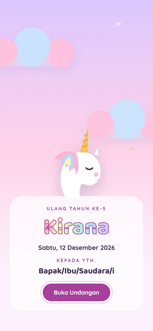 Pratinjau Unikorn