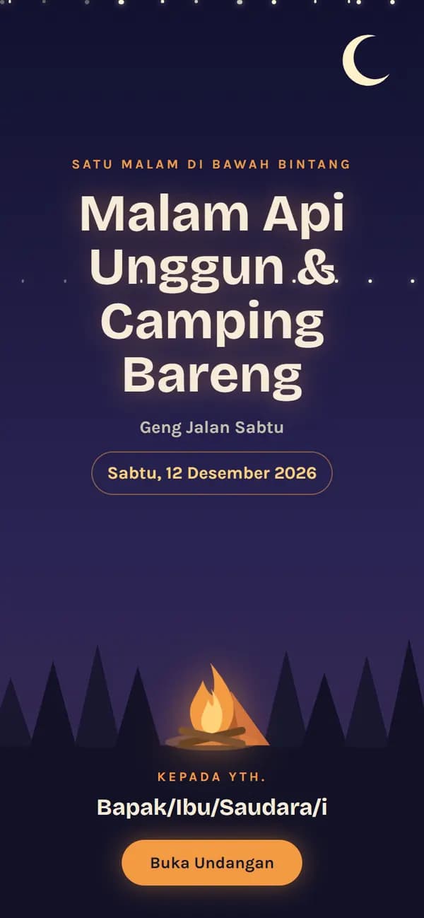Pratinjau Api Unggun