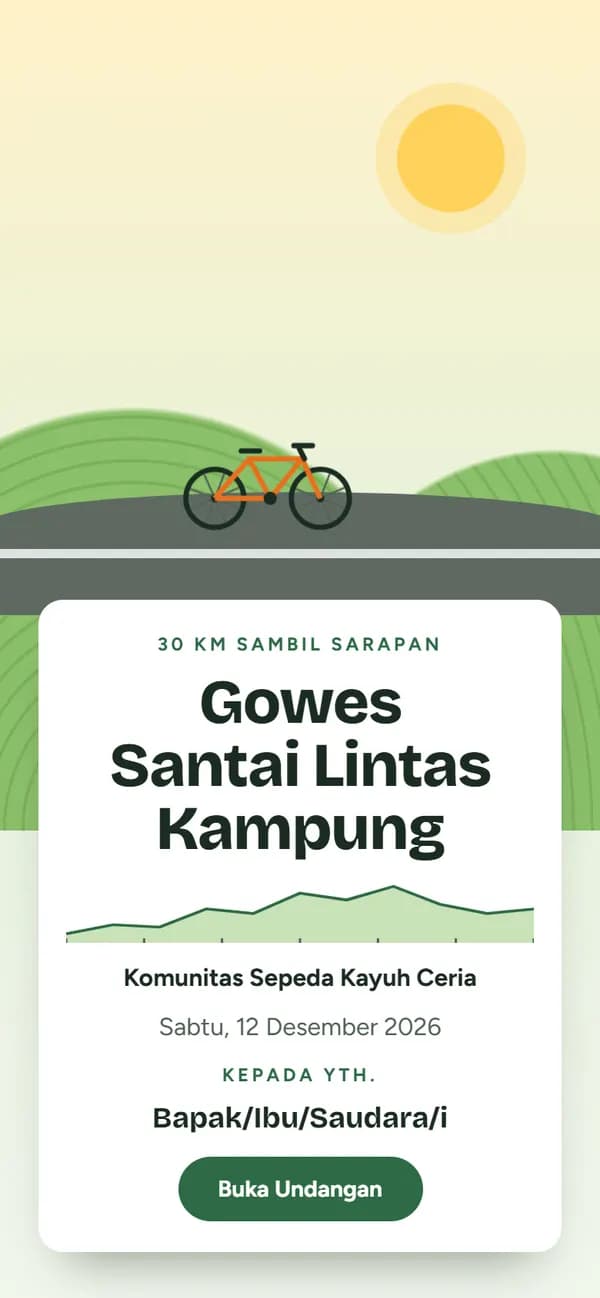 Pratinjau Gowes