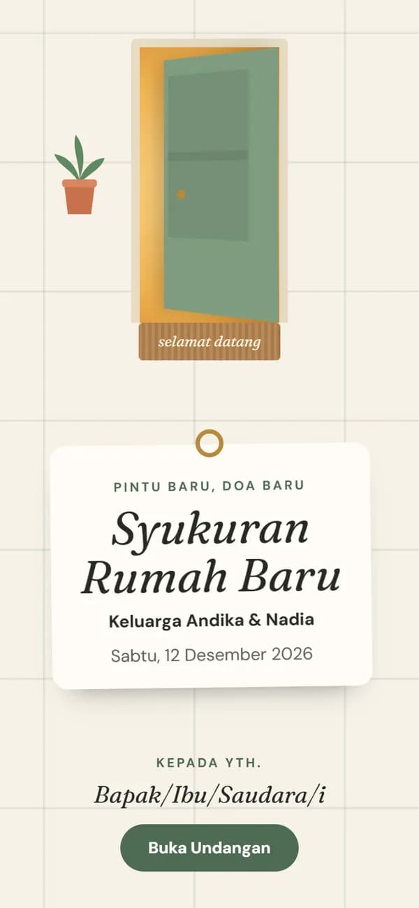 Pratinjau Rumah Baru