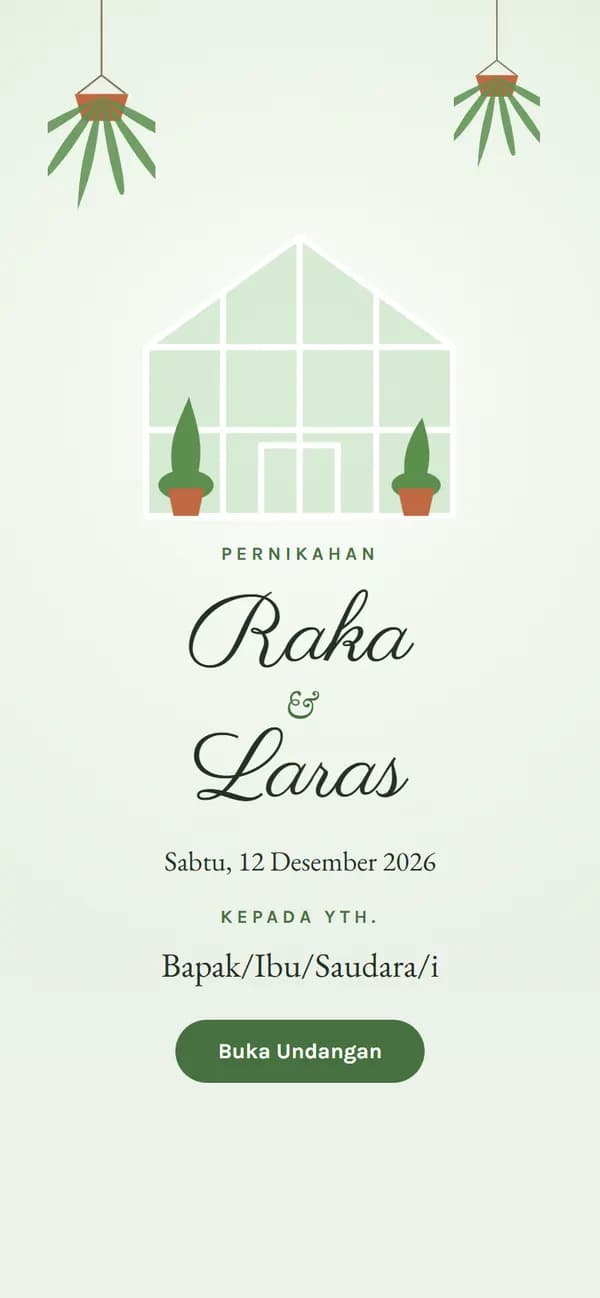 Pratinjau Rumah Kaca