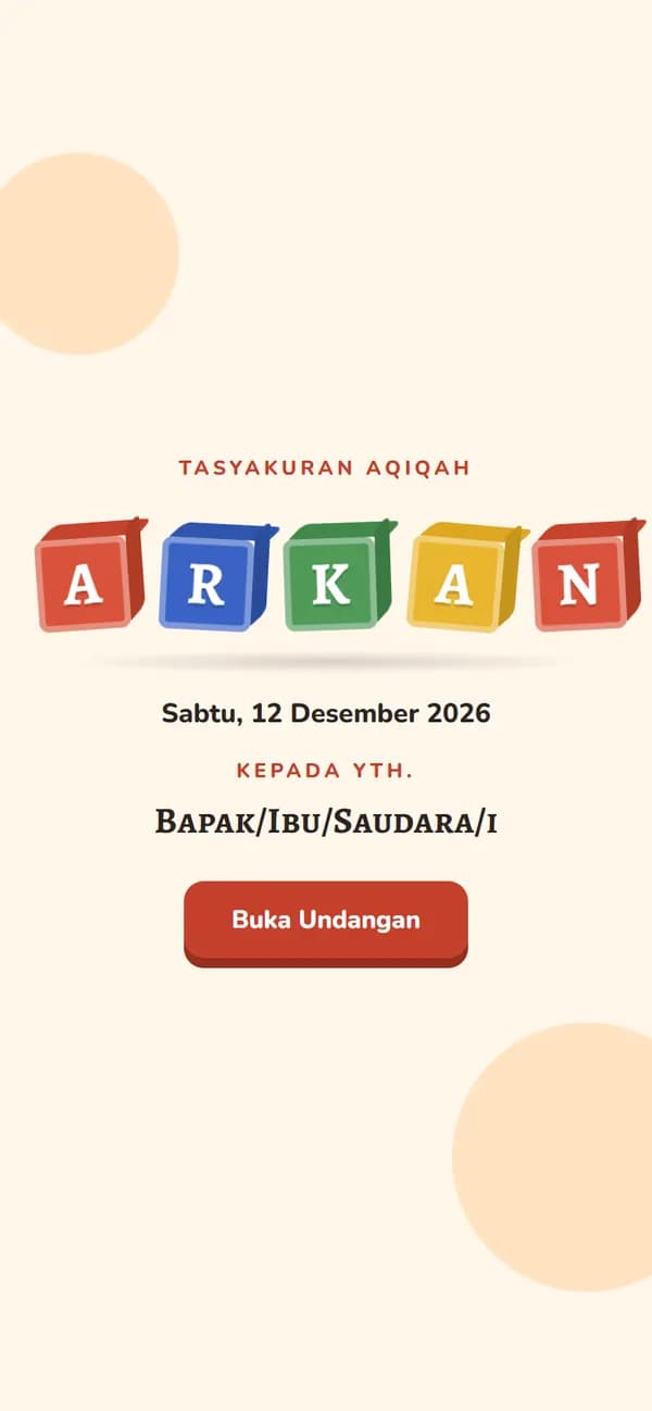 Pratinjau Balok Huruf