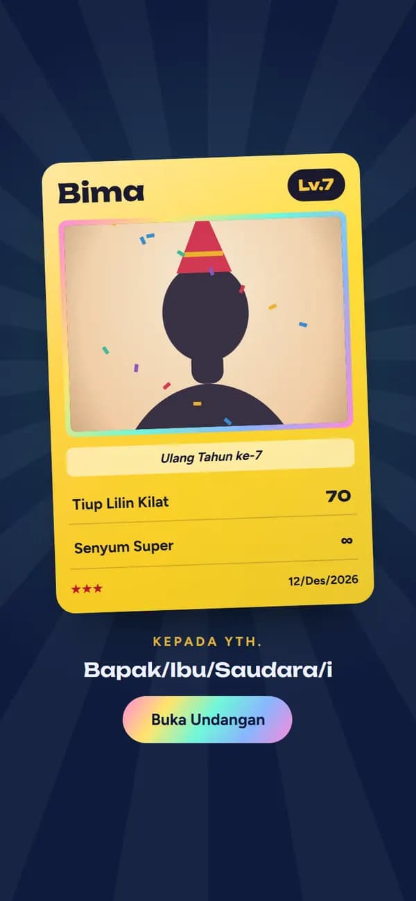 Pratinjau Kartu Rare