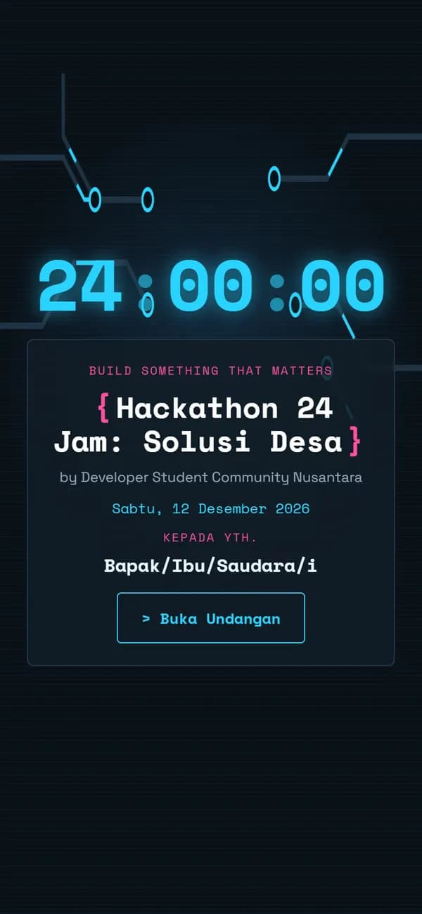 Pratinjau Hackathon
